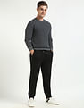 Calvin Klein Jeans Solid Relaxed-Fit Cotton Sweater