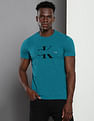 Calvin Klein Disrupted Outline Monologo T-Shirt