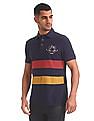 U.S. Polo Assn. Denim Co. Regular Fit Contrast Panelled Polo Shirt