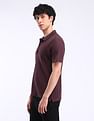Flying Machine Solid Regular Fit Polo Shirt