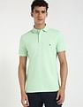 Tommy Hilfiger Solid Slim-Fit Cotton Polo Shirt