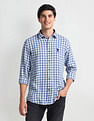 U.S. Polo Assn. Denim Co. Shepherd Check Slim Shirt