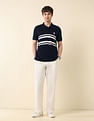 U.S. Polo Assn. Horizontal Striped Classic Polo Shirt