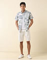 U.S. Polo Assn. Tropical Printed Pure Cotton Shirt
