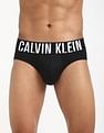 Calvin Klein Underwear Solid Multi Low Rise Briefs - Pack Of - 3
