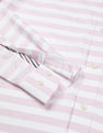 Tommy Hilfiger Textured Horizontal Regular Fit Striped Shirt