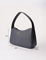 Tommy Hilfiger Solid Blue Pu Shoulder Bag