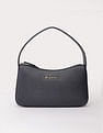 Tommy Hilfiger Solid Blue Pu Shoulder Bag