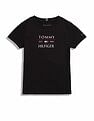Tommy Hilfiger Kids Boys Logo Regular-Fit Cotton T-Shirt