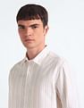 Flying Machine Vertical Stripe Slim Fit Shirt