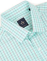 Arrow Cutaway Collar Grid Tattersall Check Shirt