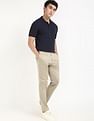 Calvin Klein Jeans Solid Slim Fit Cotton Polo Shirt