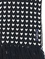 U.S. Polo Assn. Patterned Knit Wool Muffler