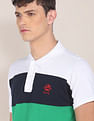 U.S. Polo Assn. Colour Block Cotton Polo Shirt