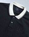 Flying Machine Textured Color Of Home Polo Shirt