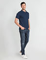 U.S. Polo Assn. Denim Co. Henry Cropped Fit Blue Jeans