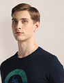 U.S. Polo Assn. Crew Neck Brand Print T-Shirt