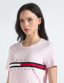 Tommy Hilfiger Crew Neck Cotton Madison T-Shirt