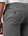 Arrow Regular Fit Textured Trousers