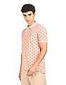 U.S. Polo Assn. All Over Print Cotton Polo Shirt
