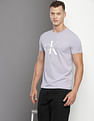 Calvin Klein Brand Print Monogram Seasonal T-Shirt