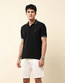 U.S. Polo Assn. Solid Modern Monochrome Polo Shirt