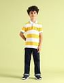 U.S. Polo Assn. Kids Boys Printed Cotton Polo Shirt
