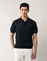 Arrow Newyork Textured Regular Fit Polo Shirt