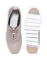 Cole Haan Beige ZERØGRAND Stitchlite Oxford Sneakers
