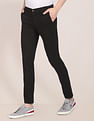 U.S. Polo Assn. Denver Slim Fit Solid Casual Trousers