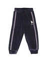 U.S. Polo Assn. Kids Glitter Tape Velvet Track Pants