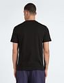 Calvin Klein Mixed Print Stencil Logo T-Shirt