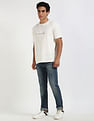 Calvin Klein Jeans Embroidered Logo Regular-Fit Cotton T Shirt