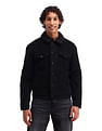 U.S. Polo Assn. Denim Co. Slim Fit Corduroy Sherpa Jacket