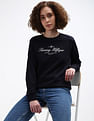 Tommy Hilfiger Pure Cotton Crew Neck Sweatshirt