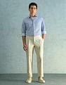 Arrow Slim Fit Striped Smart Formal Shirt