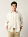 Arrow Sport Vertical Striped Slim Fit Shirt