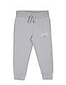 Tommy Hilfiger Kids Boys Grey Flag Heathered Sweatpants
