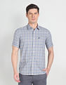 Arrow Sports Tartan Check Twill Shirt