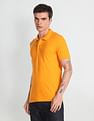 Flying Machine Solid Pique Polo Shirt