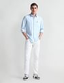 Arrow Sport Vertical Stripe Cotton Shirt