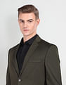 Arrow Self Design Two Piece Knit Suit