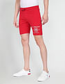 U.S. Polo Assn. Denim Co. Mid Rise Solid Shorts