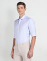 Arrow Patterned Dobby Tailored Fit Shirt