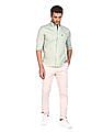 U.S. Polo Assn. Sage Button Down Solid Casual Shirt