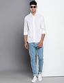 Tommy Hilfiger Slim Fit Poplin Solid Shirt