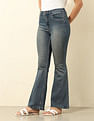 U.S. Polo Assn. Women High Rise Extreme Flare Fit Jeans