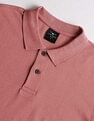 Flying Machine Horizontal Stripe Cotton Polo Shirt