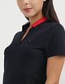 Tommy Hilfiger Solid Regular Polo Dress