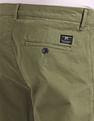 Flying Machine Slash Slim Tapered Fit Solid Trousers